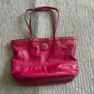 Pink Coach Purse